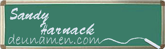 Sandy Harnack Visitenkarte